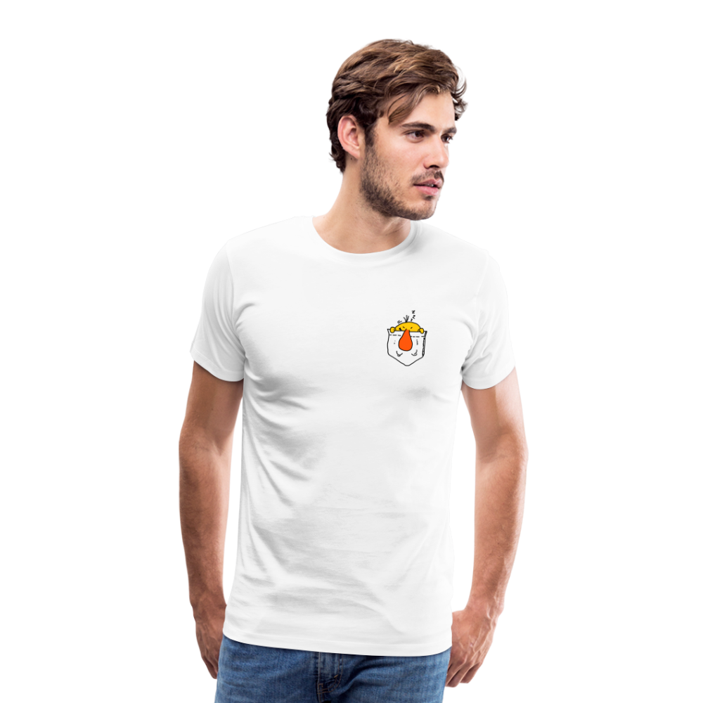 Maglietta Premium da uomo | Spreadshirt | Pocket Bug - bianco