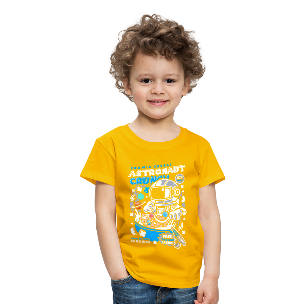 Maglietta Premium per bambini | Astronaut Crunch - giallo sole