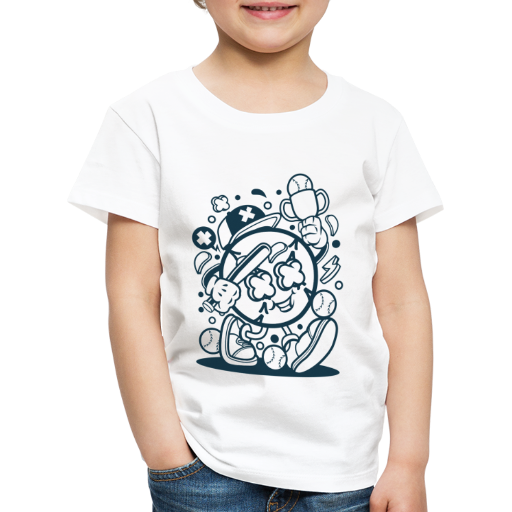 Maglietta Premium per bambini | Spreadshirt | Baseball Champion - bianco