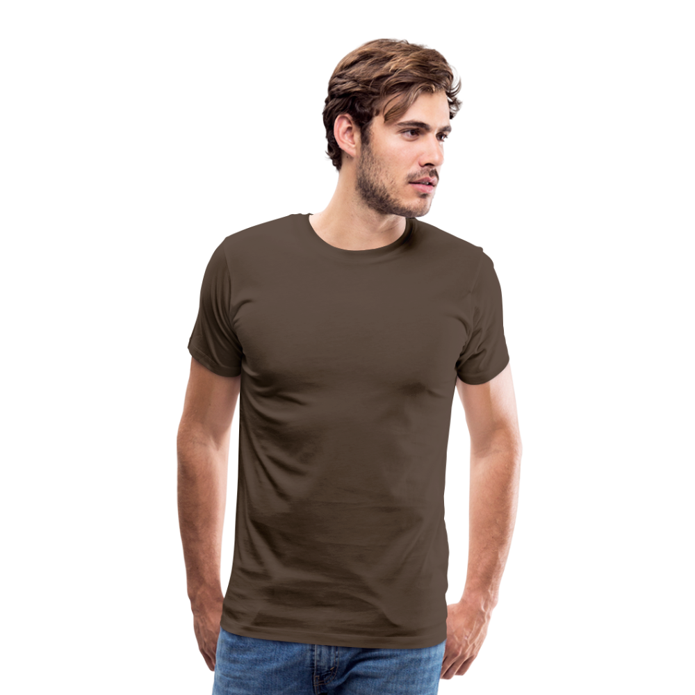 Maglietta Premium da uomo | Spreadshirt | New York Style - marrone nobile