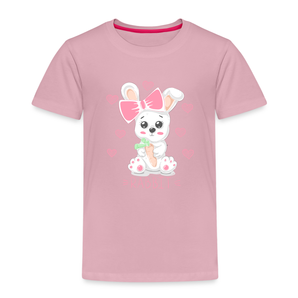 Maglietta Premium per bambini | Spreadshirt | Rabbit - rosa chiaro