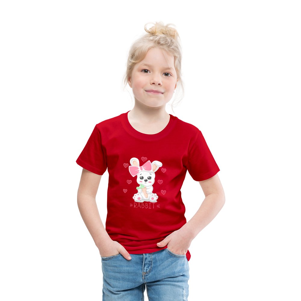 Maglietta Premium per bambini | Spreadshirt | Rabbit - rosso