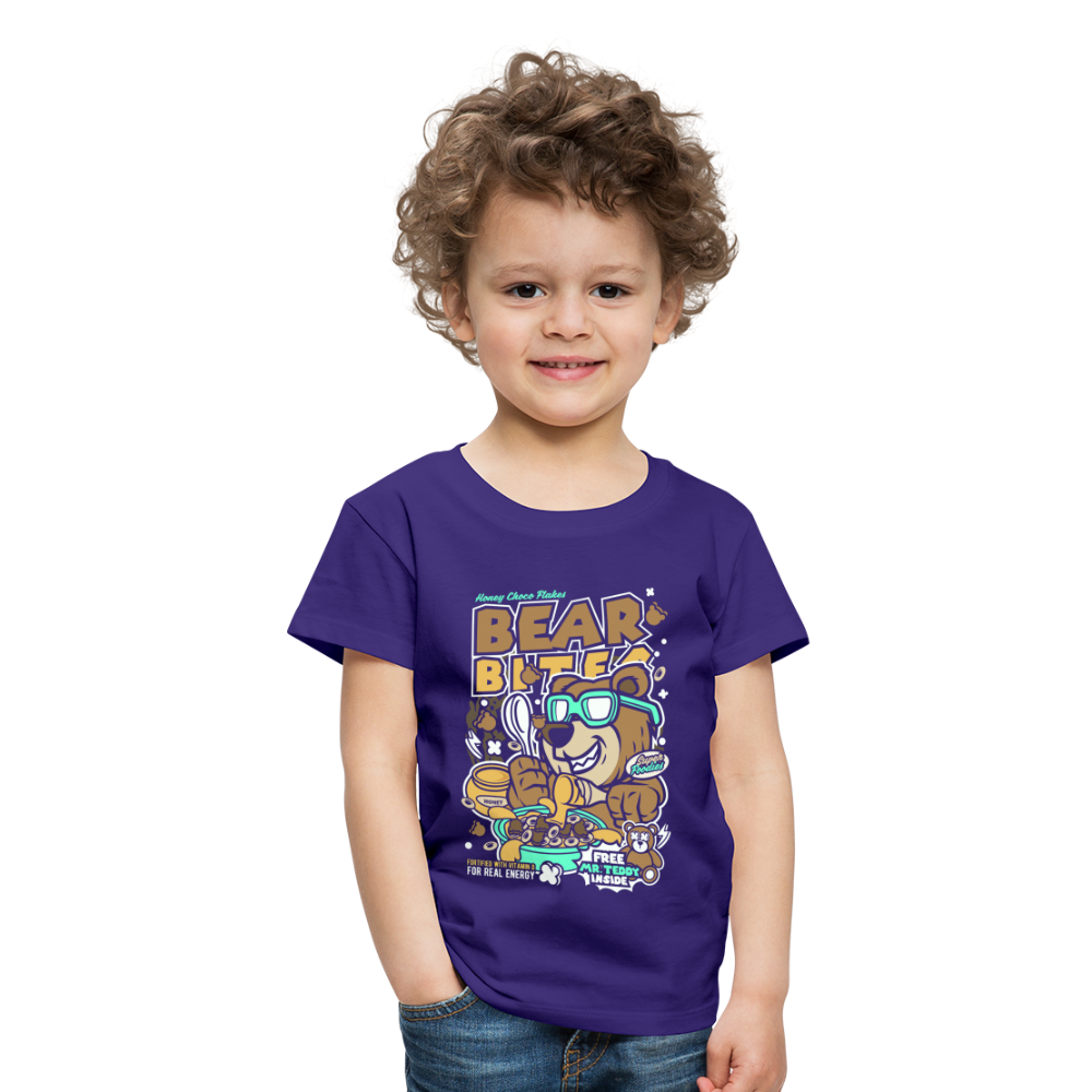 Maglietta Premium per bambini | Spreadshirt | Bear Bites - viola