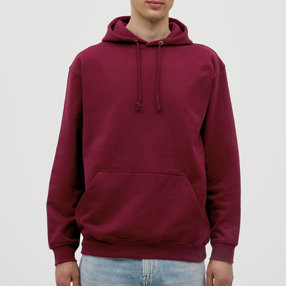 Felpa con cappuccio unisex | AWDis - rosso bordeaux