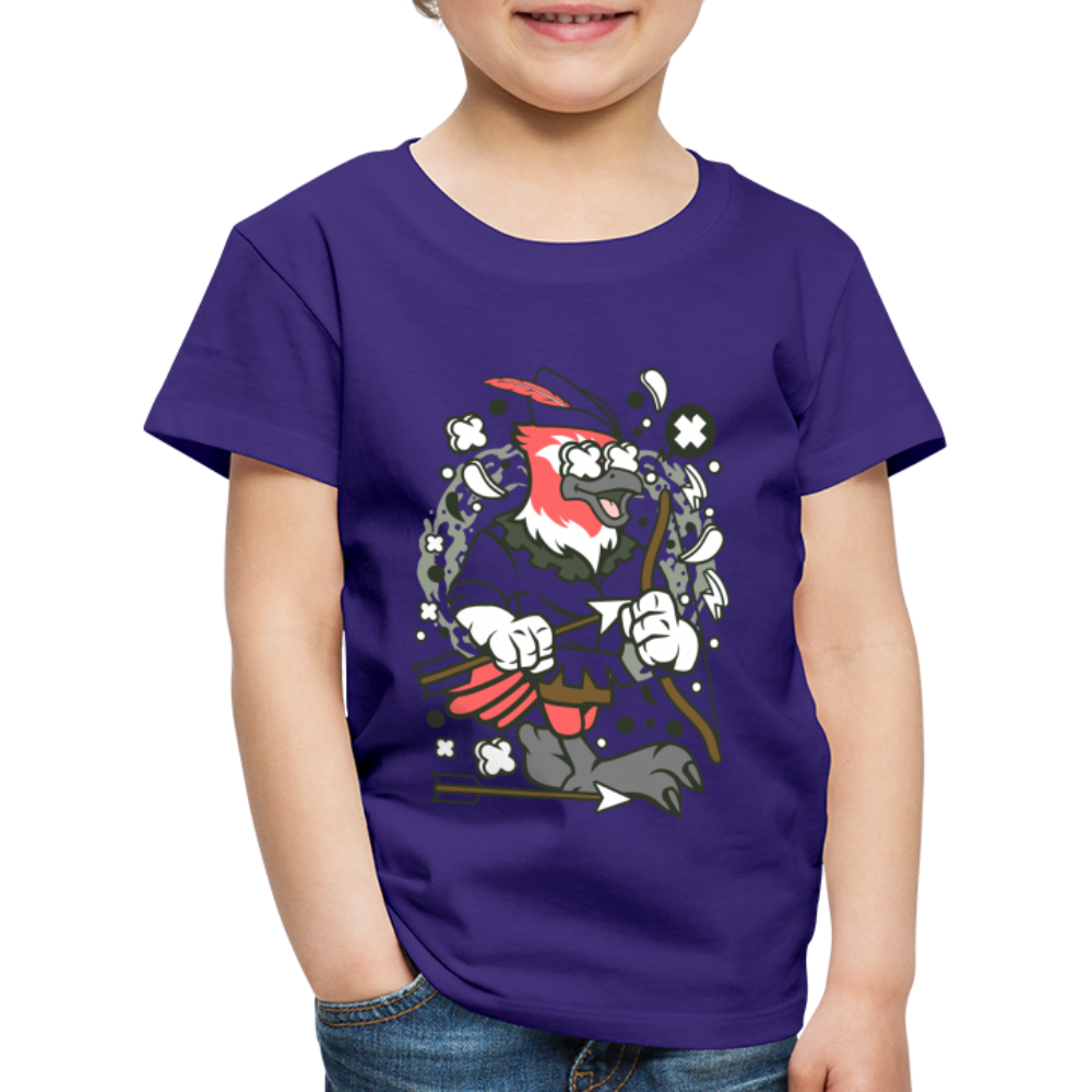 Maglietta Premium per bambini | Spreadshirt | Bird Robin - viola