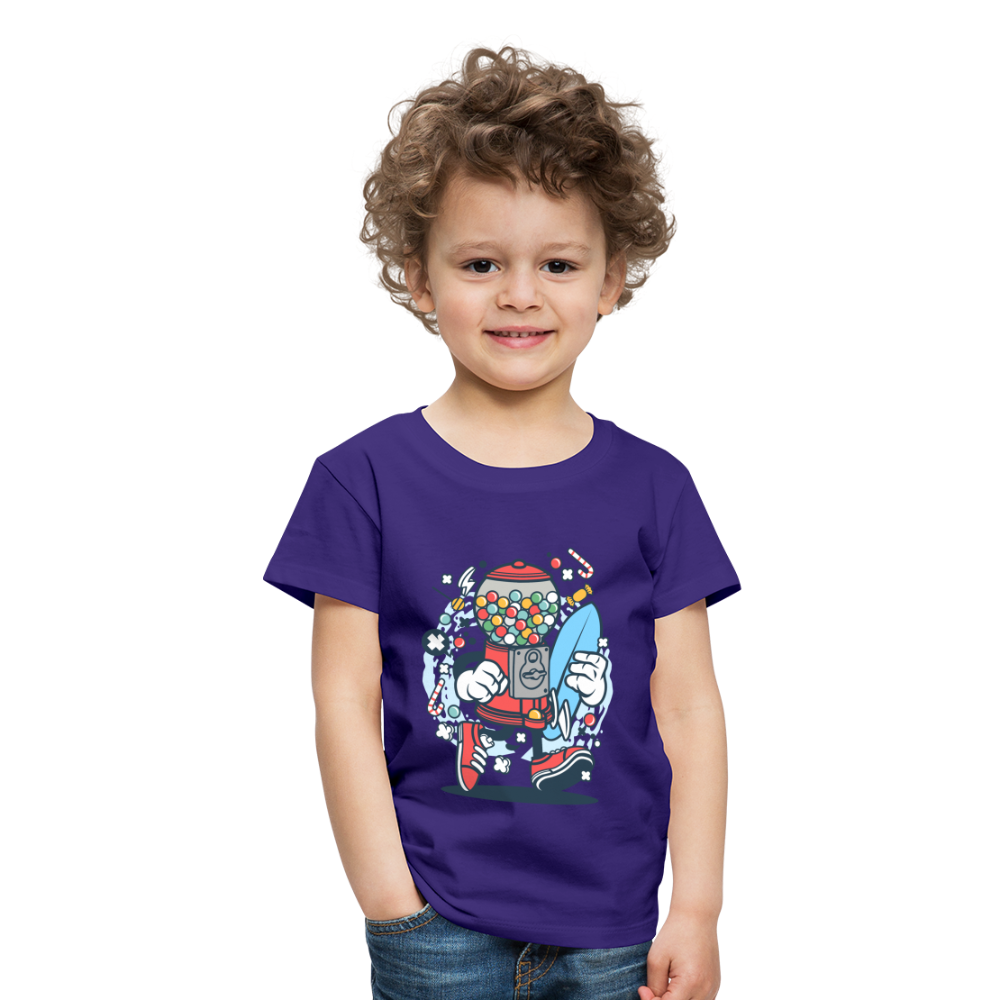 Maglietta Premium per bambini | Spreadshirt | Candy Machine Surfer - viola