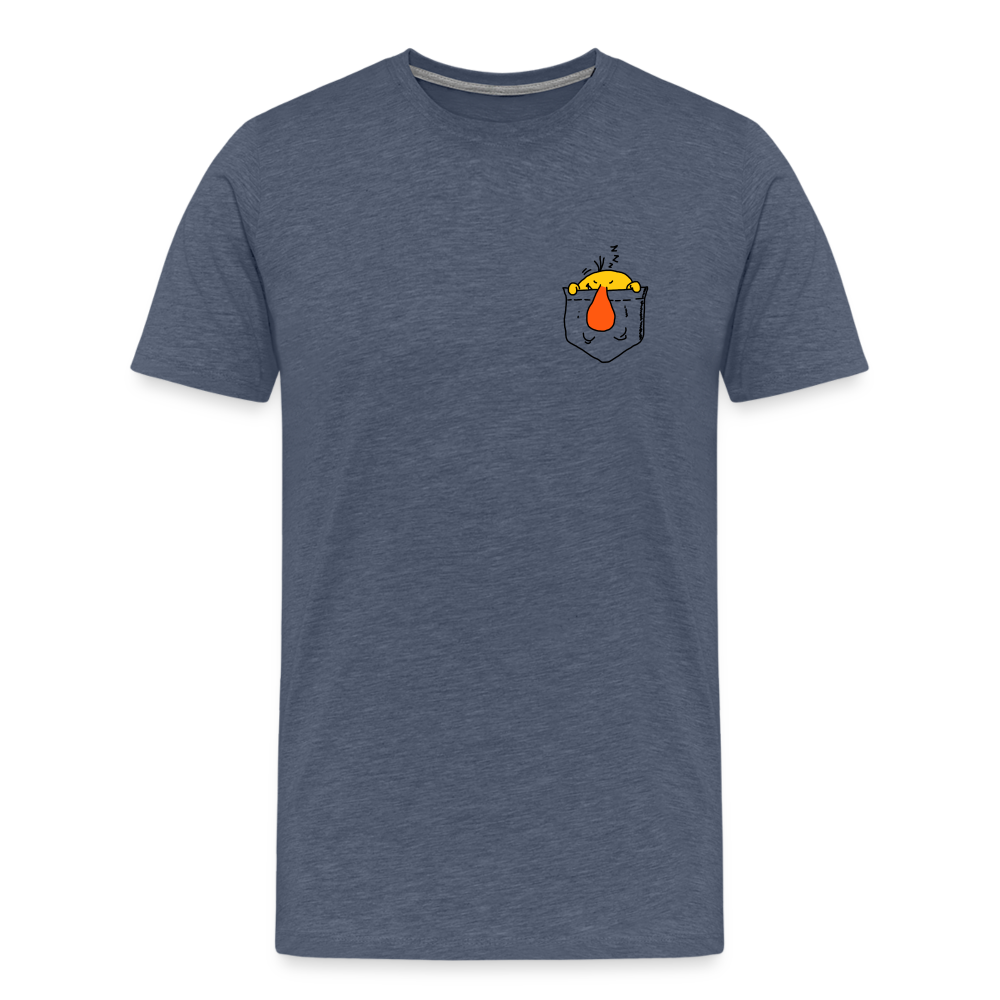 Maglietta Premium da uomo | Spreadshirt | Pocket Bug - bluastro