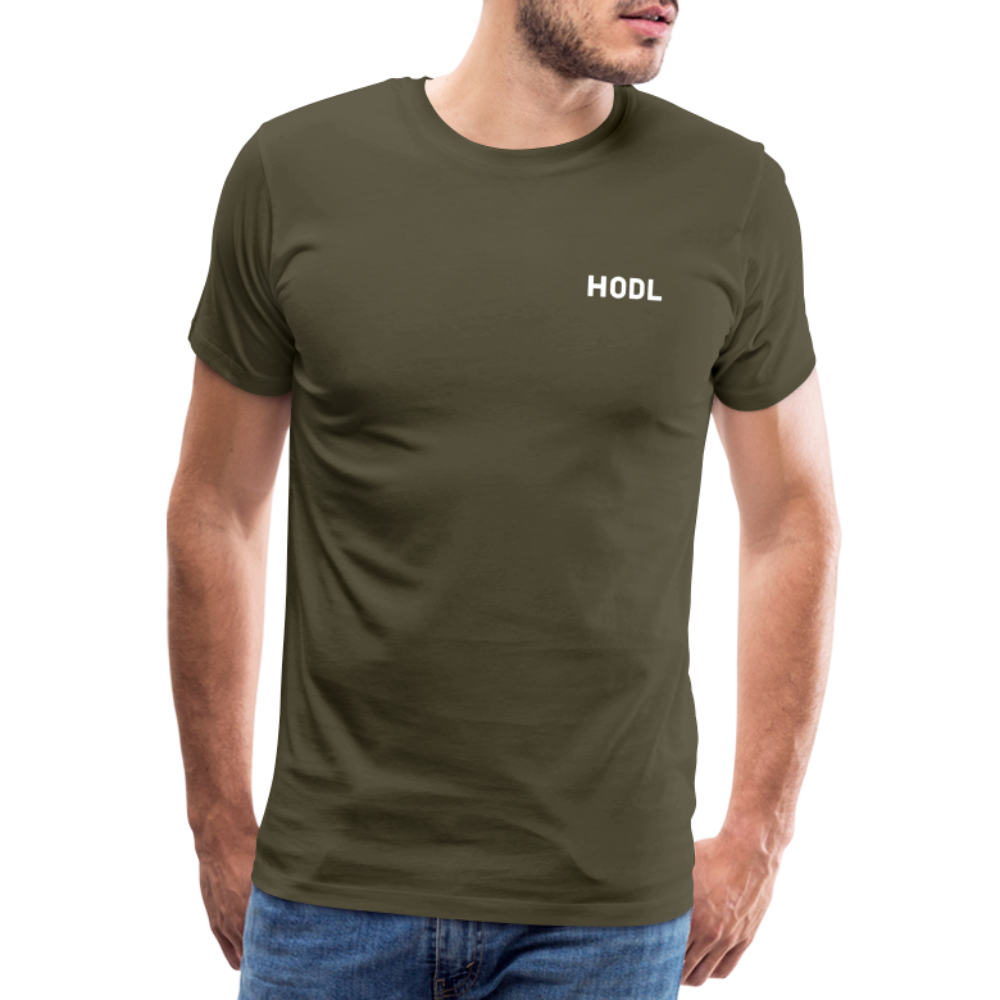 Maglietta Premium da uomo | Spreadshirt | BTC#1 - kaki