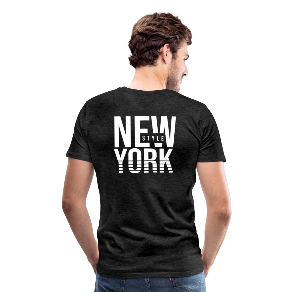 Maglietta Premium da uomo | Spreadshirt | New York Style - antracite