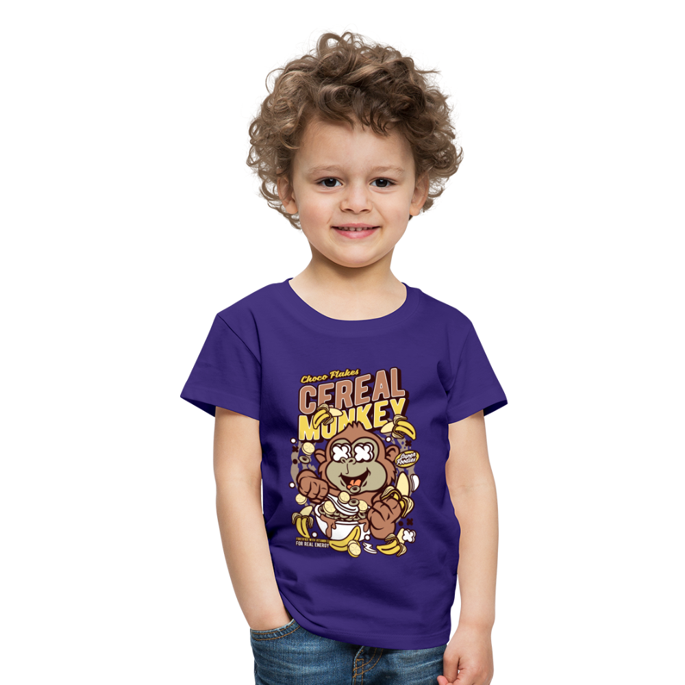 Maglietta Premium per bambini | Spreadshirt | Cereal Monkey - viola