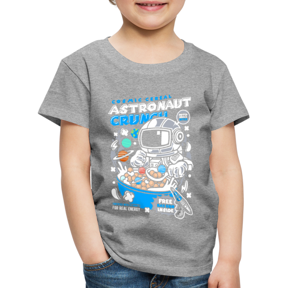 Maglietta Premium per bambini | Astronaut Crunch - grigio melange