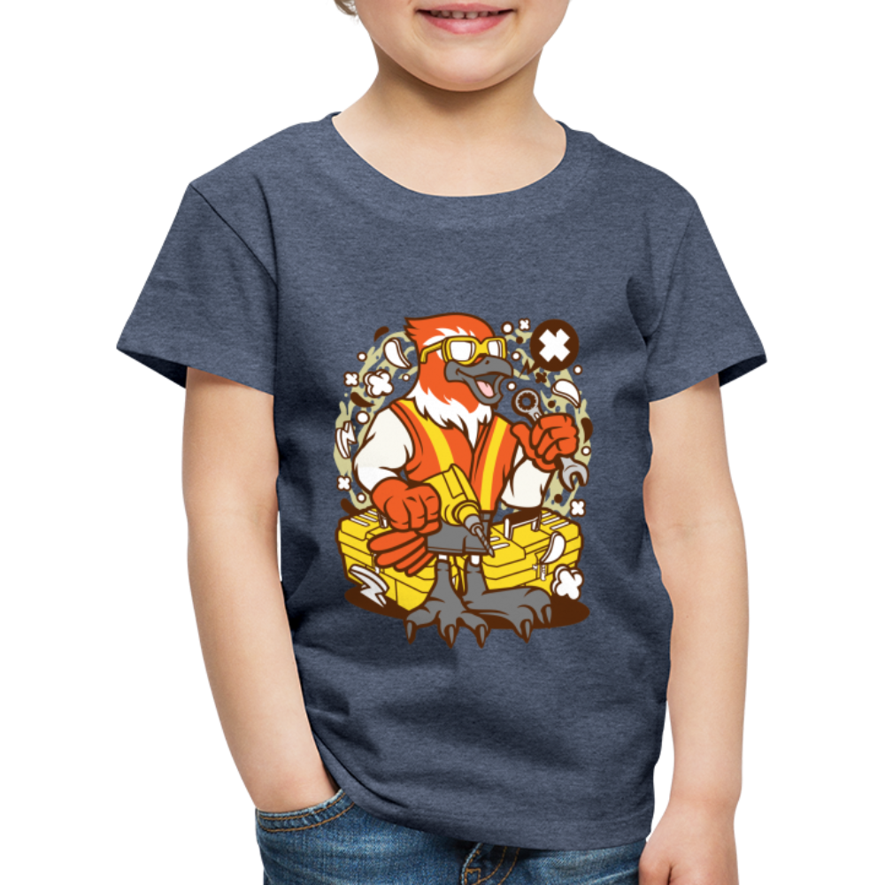 Maglietta Premium per bambini | Spreadshirt | Bird Mechanic - bluastro