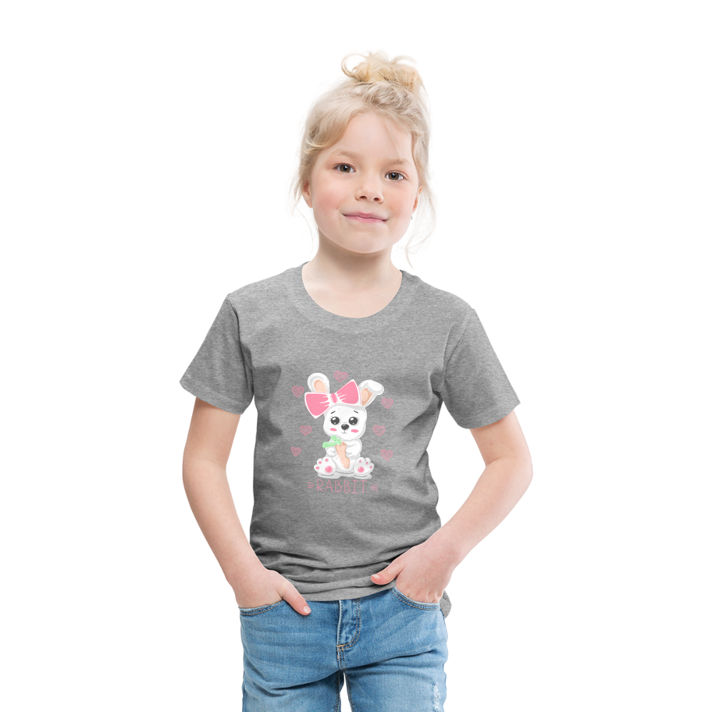 Maglietta Premium per bambini | Spreadshirt | Rabbit - grigio melange