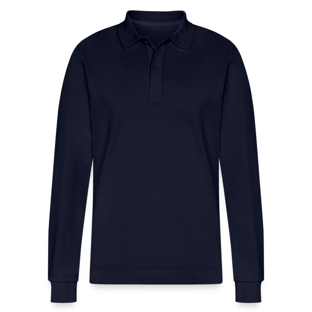 Polo a manica lunga ecologica unisex PREPSTER | Stanley Stella - navy