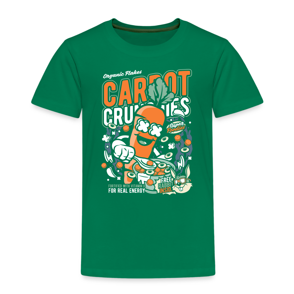 Maglietta Premium per bambini | Spreadshirt | Carrot Crunchies - verde kelly