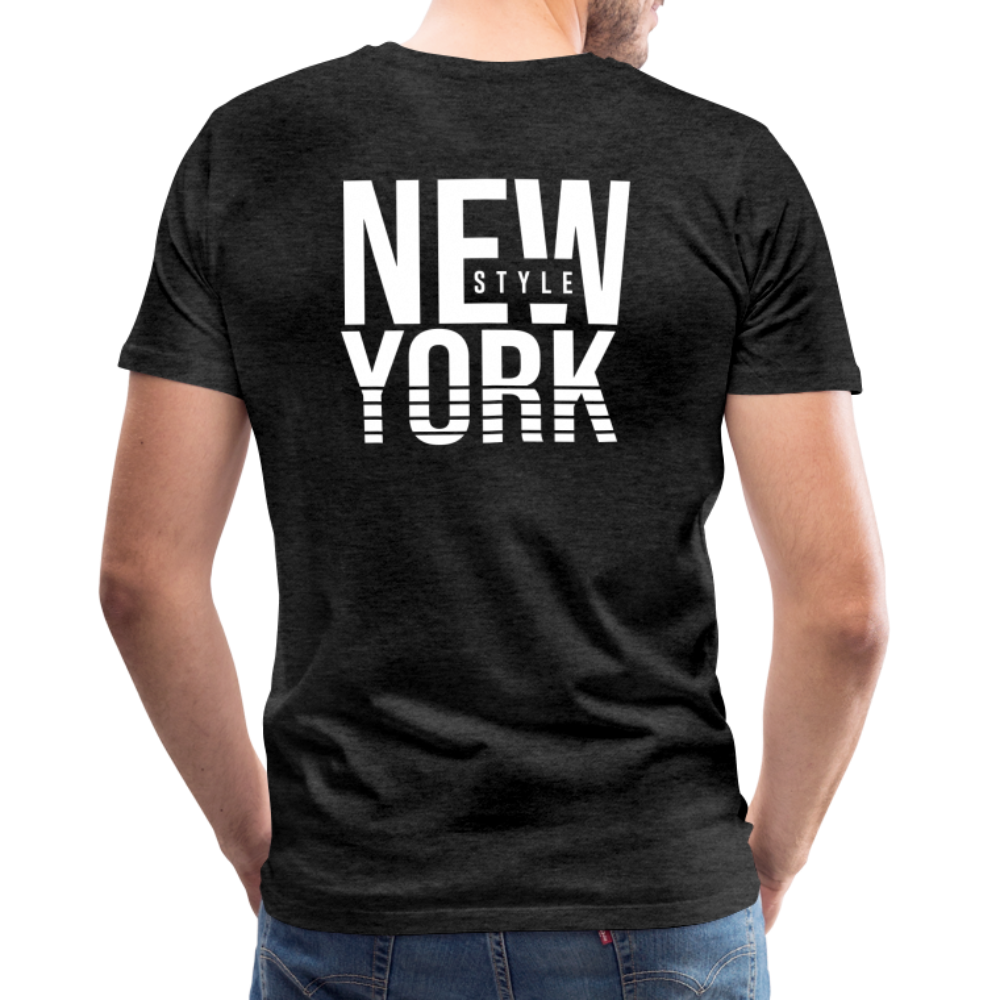 Maglietta Premium da uomo | Spreadshirt | New York Style - antracite