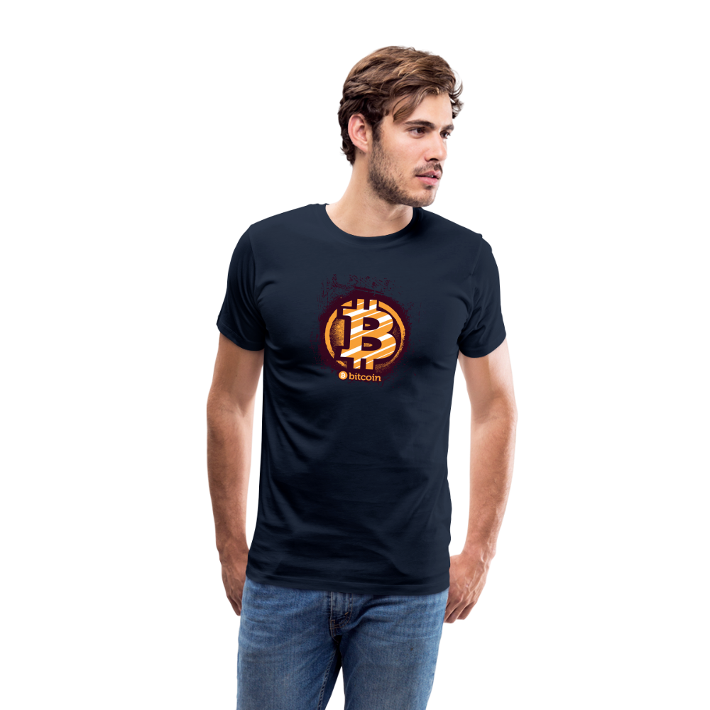 Maglietta Premium da uomo | Spreadshirt | BTC #1 - navy