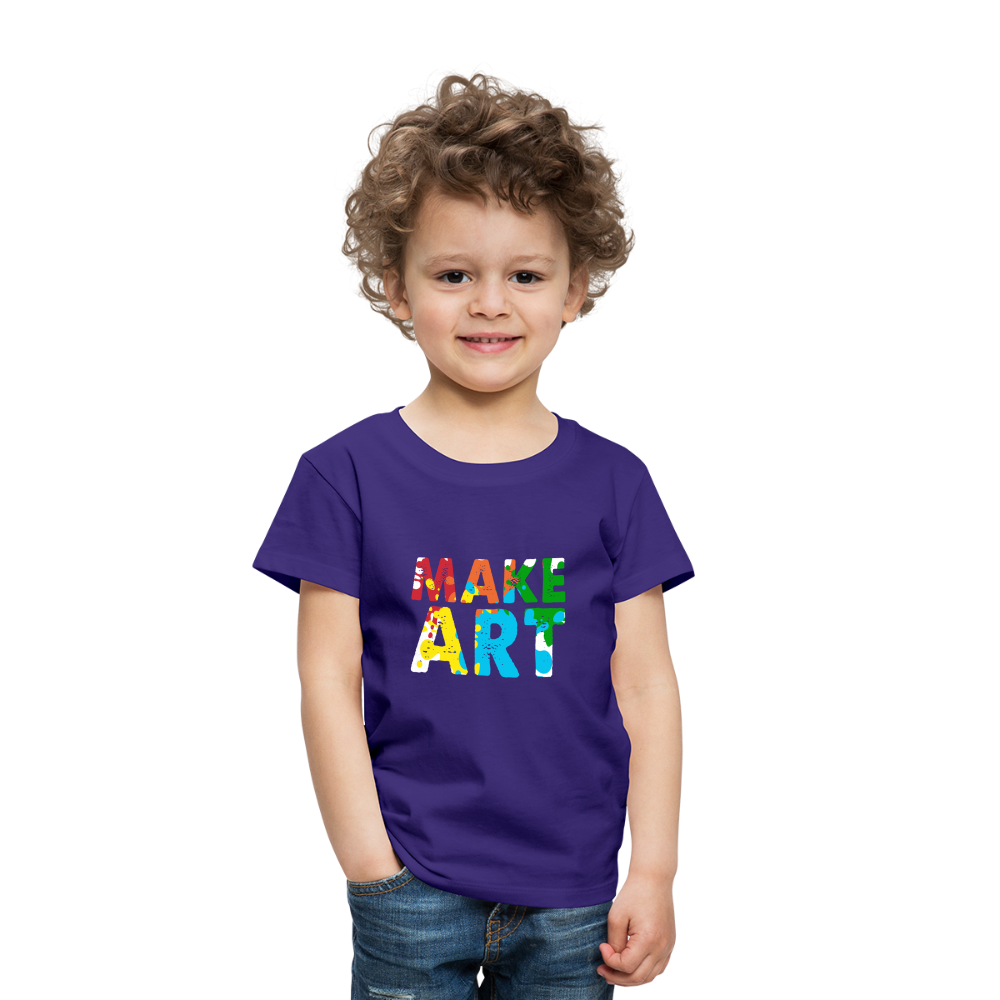 Maglietta Premium per bambini | Spreadshirt | Make Art - viola