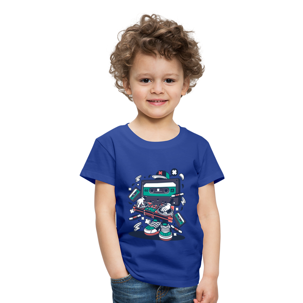 Maglietta Premium per bambini | Spreadshirt | Cassette Disk Jockey - blue royal