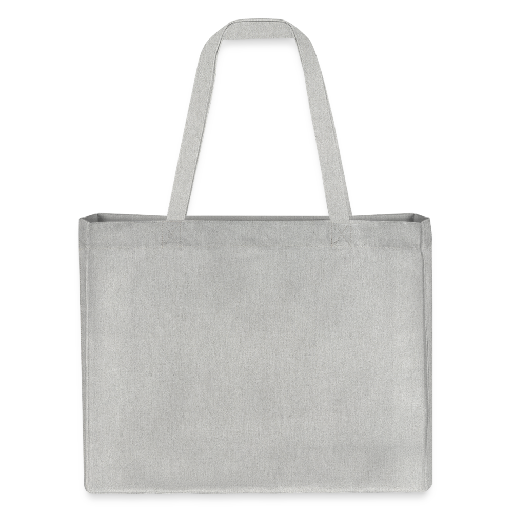 Borsa shopping in tessuto riciclato | Stanley/Stella - grigio melange