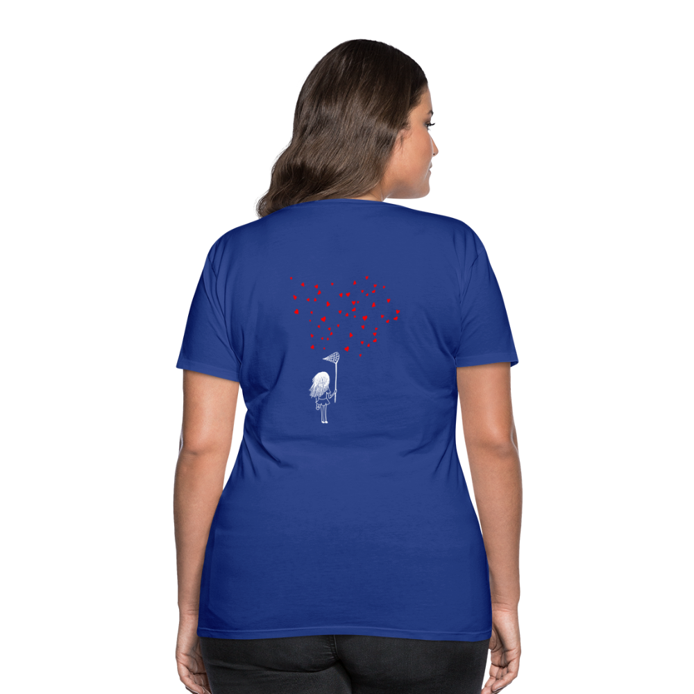 Maglietta Premium da donna | Spreadshirt | Collect Hearts - blue royal