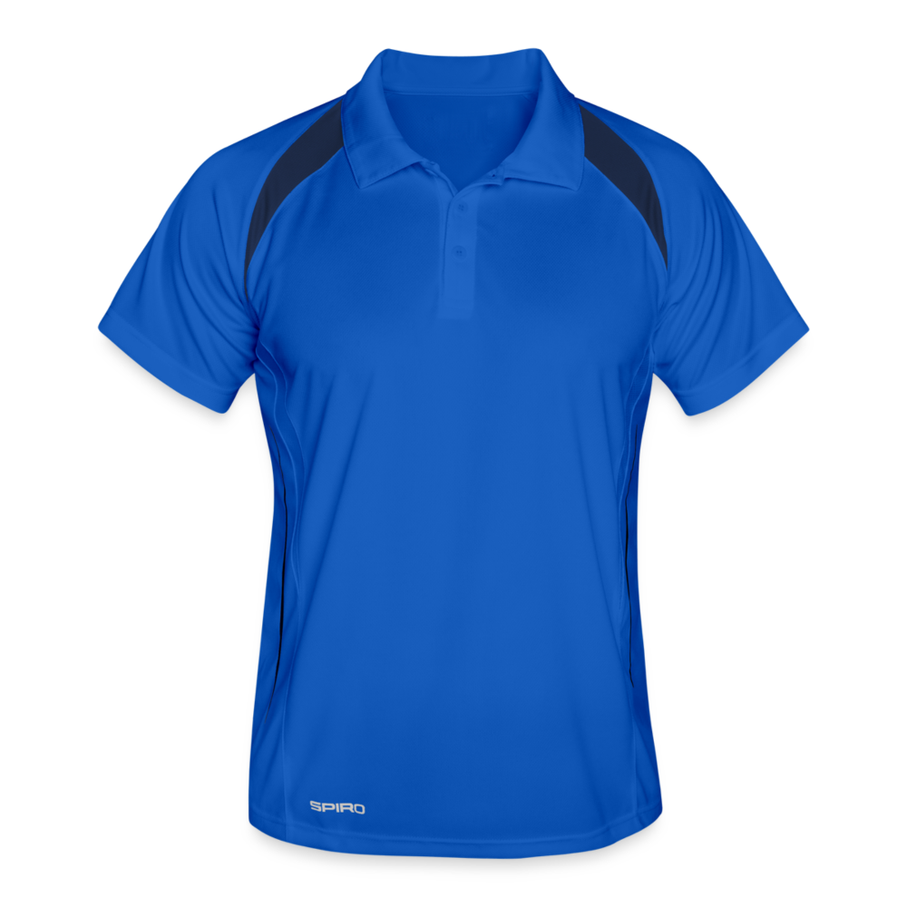 Polo traspirante per uomo | Spiro - blu royal/navy