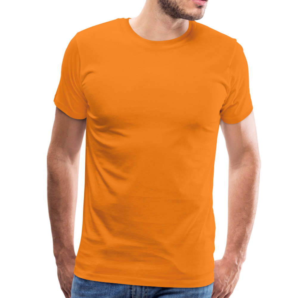 Maglietta Premium da uomo | Spreadshirt - arancione