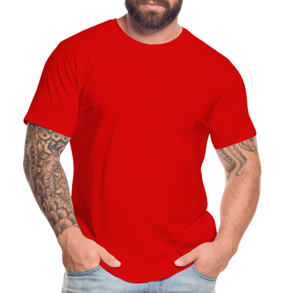 Maglietta ecologica premium da uomo | Spreadshirt - rosso