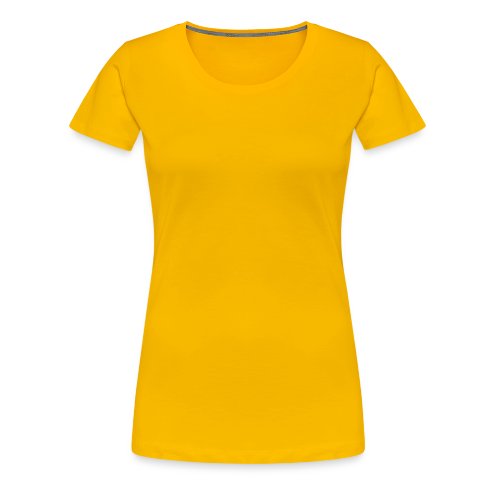 Maglietta Premium da donna | Spreadshirt - giallo sole