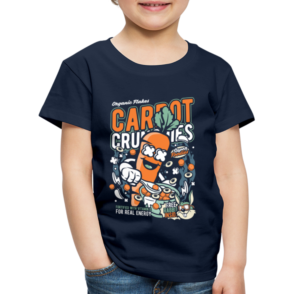 Maglietta Premium per bambini | Spreadshirt | Carrot Crunchies - navy