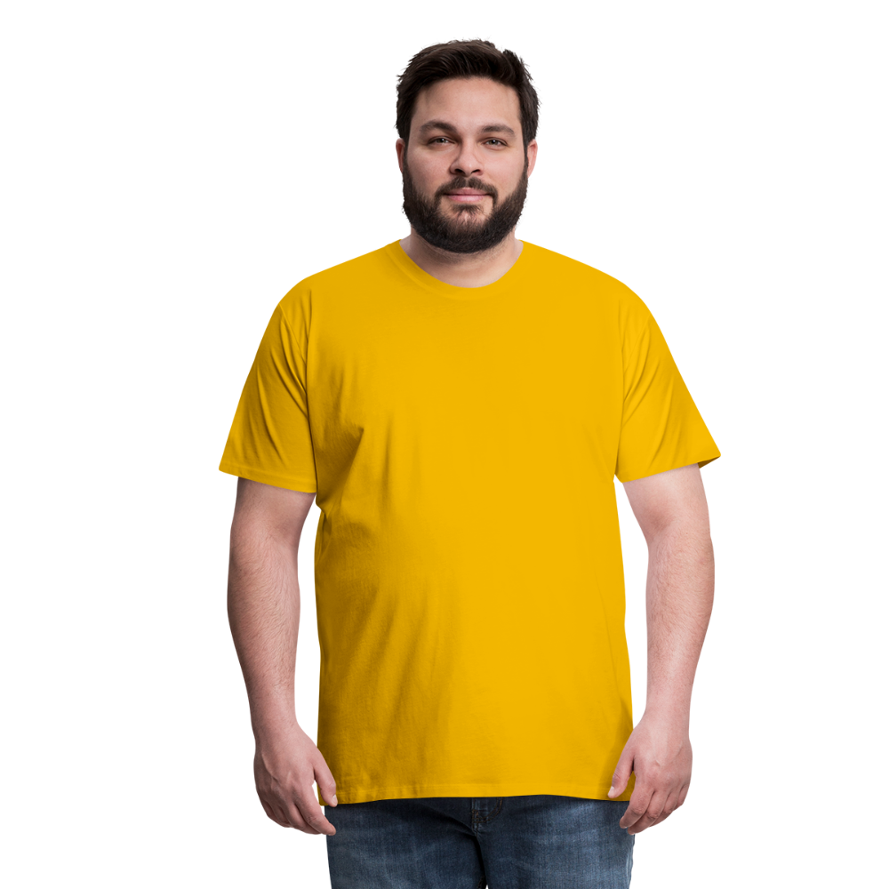 Maglietta Premium da uomo | Spreadshirt | Mono Loco - giallo sole