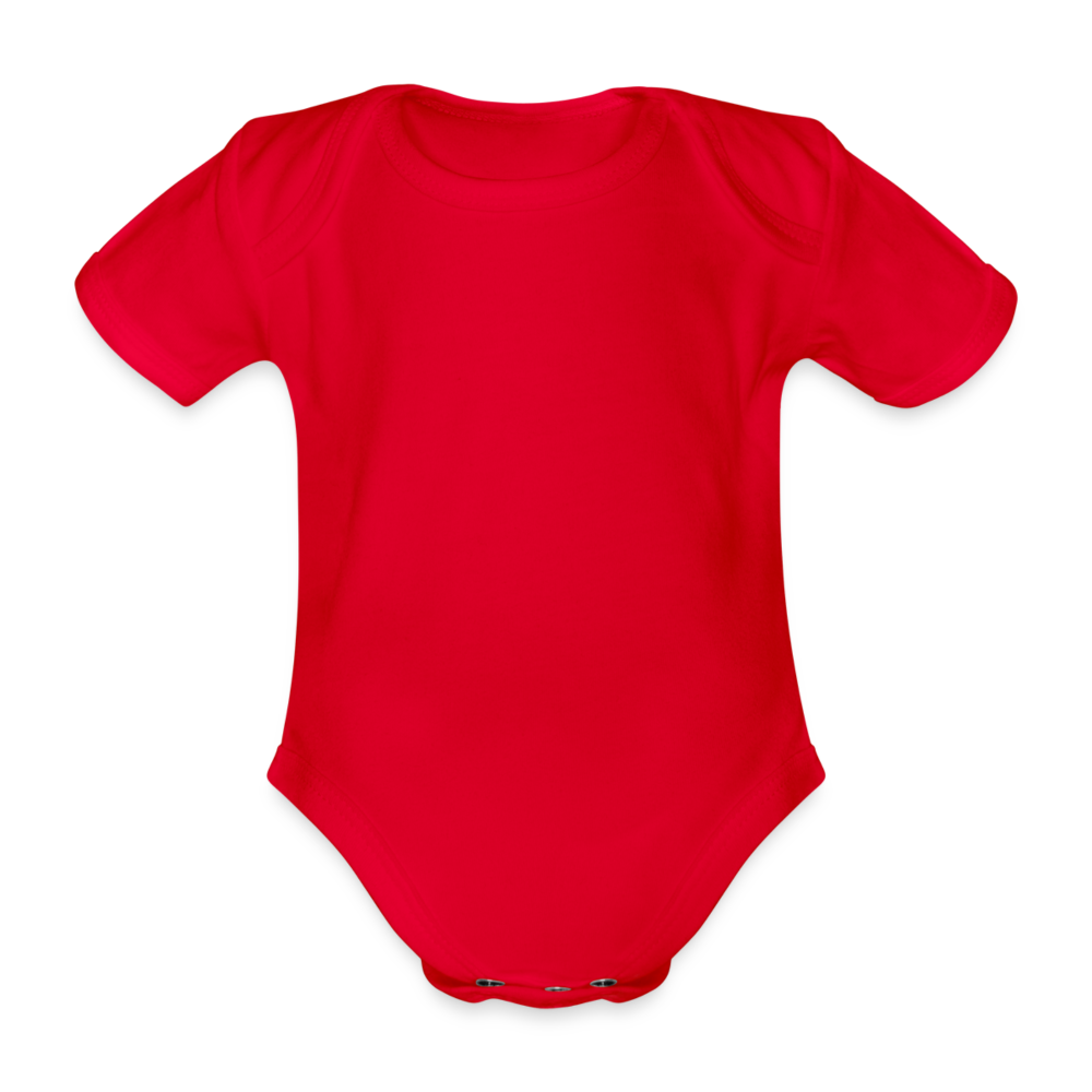 Body ecologico per neonato a manica corta | Spreadshirt - rosso