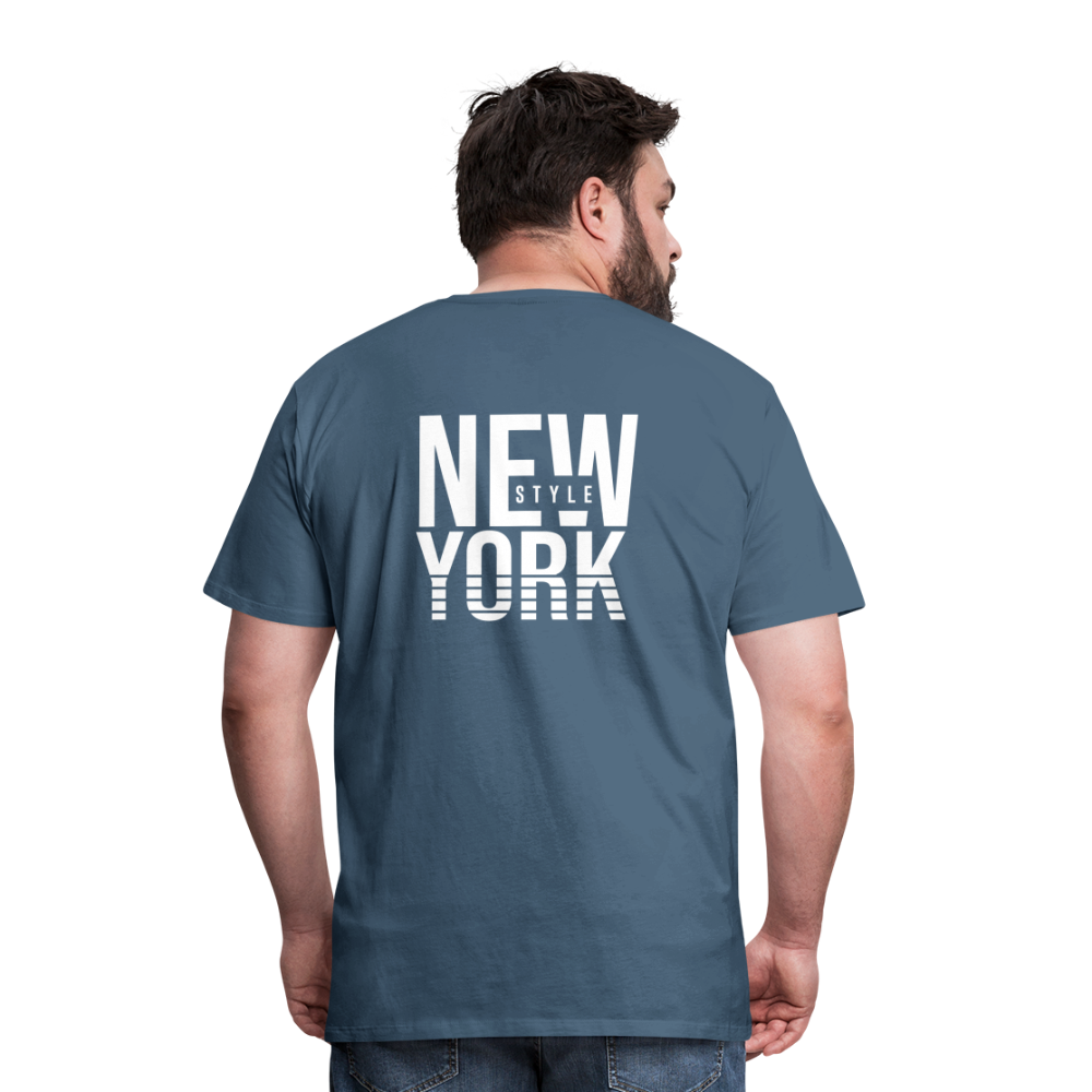 Maglietta Premium da uomo | Spreadshirt | New York Style - carta da zucchero