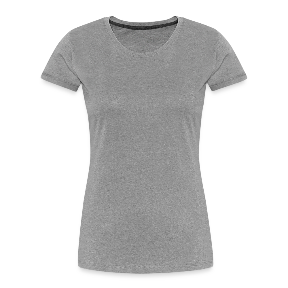 Maglietta ecologica premium da donna | Spreadshirt - grigio melange