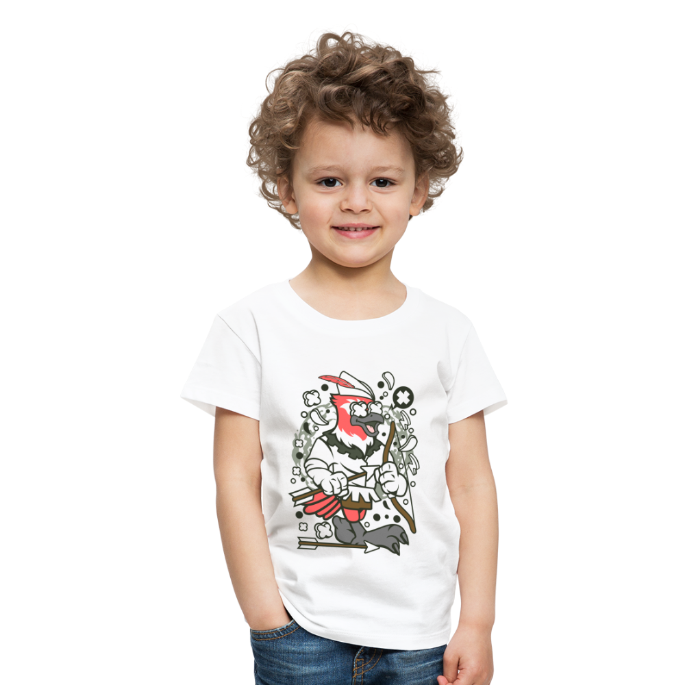 Maglietta Premium per bambini | Spreadshirt | Bird Robin - bianco