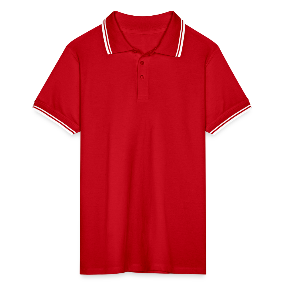 Polo per uomo | Sol's - rosso/bianco