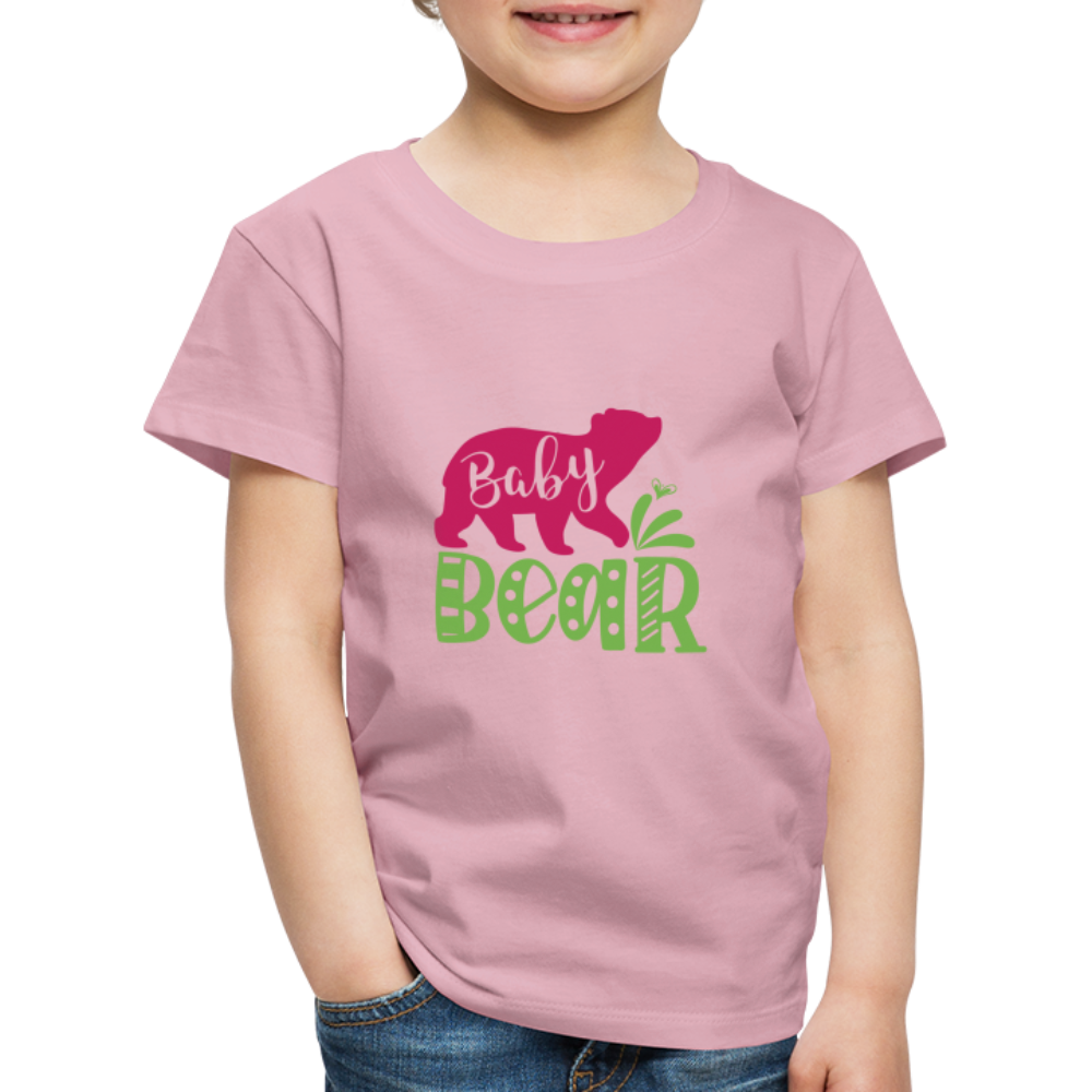 Maglietta Premium per bambini | Spreadshirt | Baby Bear - rosa chiaro