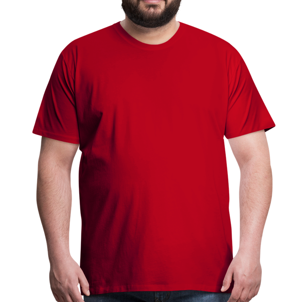 Maglietta Premium da uomo | Spreadshirt - rosso