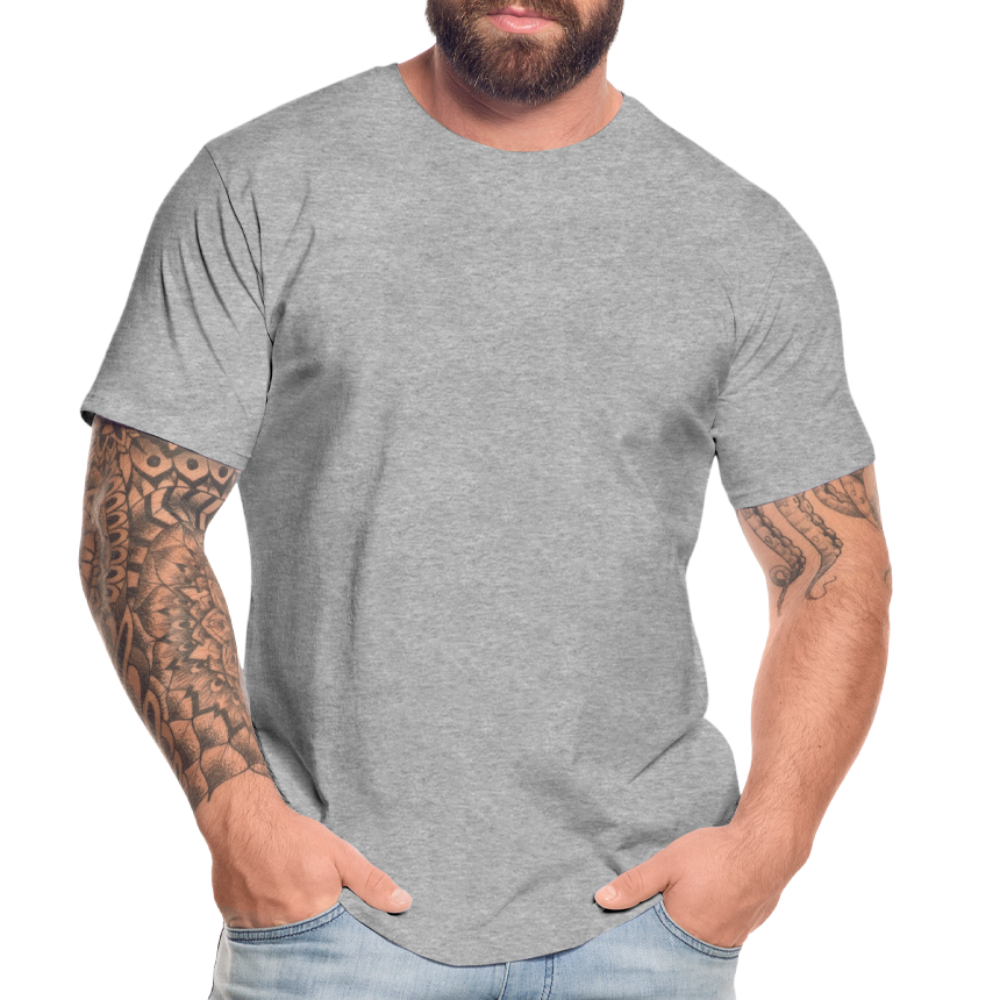 Maglietta ecologica premium da uomo | Spreadshirt - grigio melange