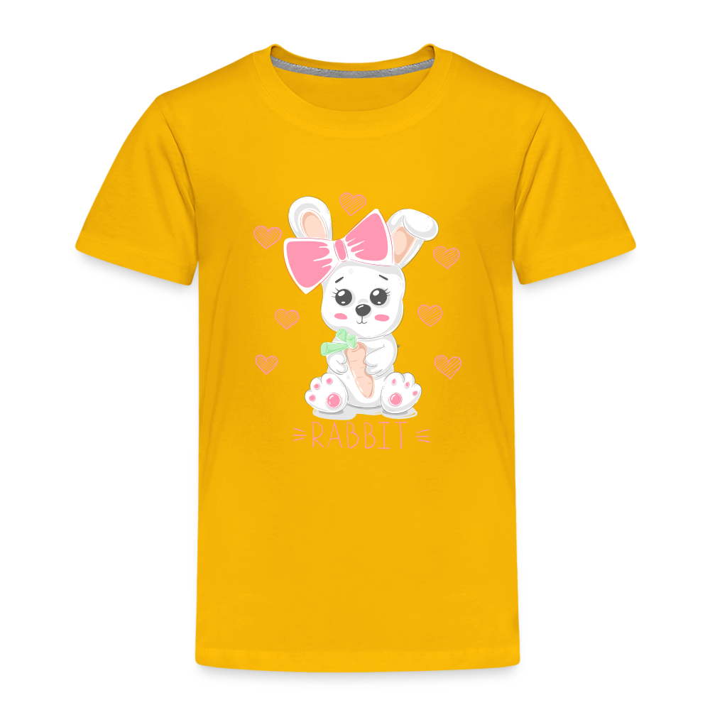 Maglietta Premium per bambini | Spreadshirt | Rabbit - giallo sole