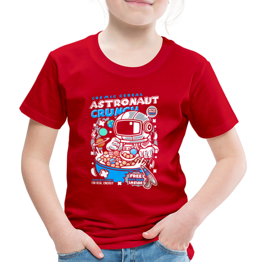 Maglietta Premium per bambini | Astronaut Crunch - rosso