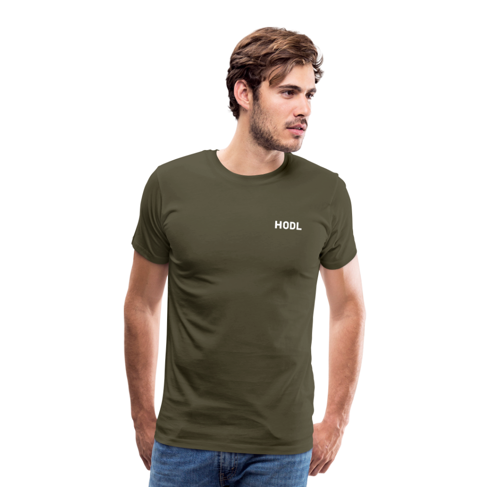 Maglietta Premium da uomo | Spreadshirt | BTC#1 - kaki