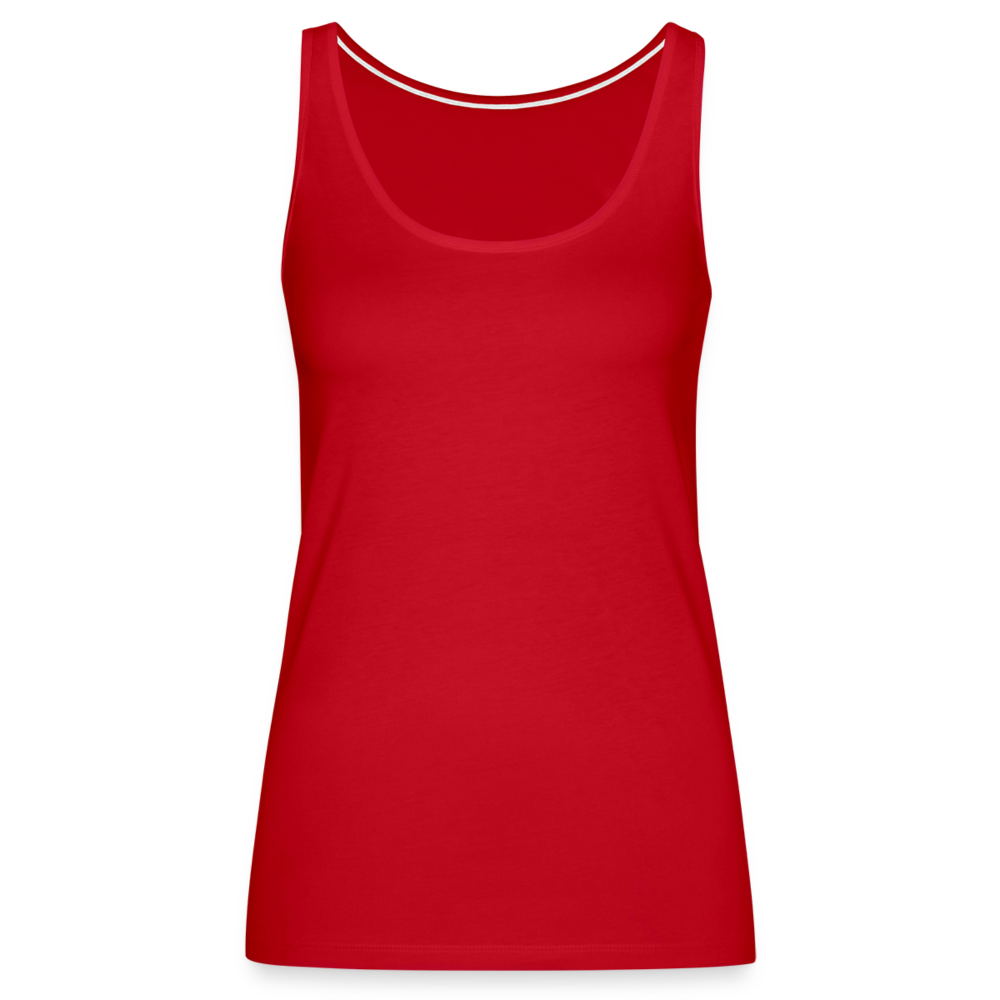 Canotta premium da donna | Spreadshirt - rosso