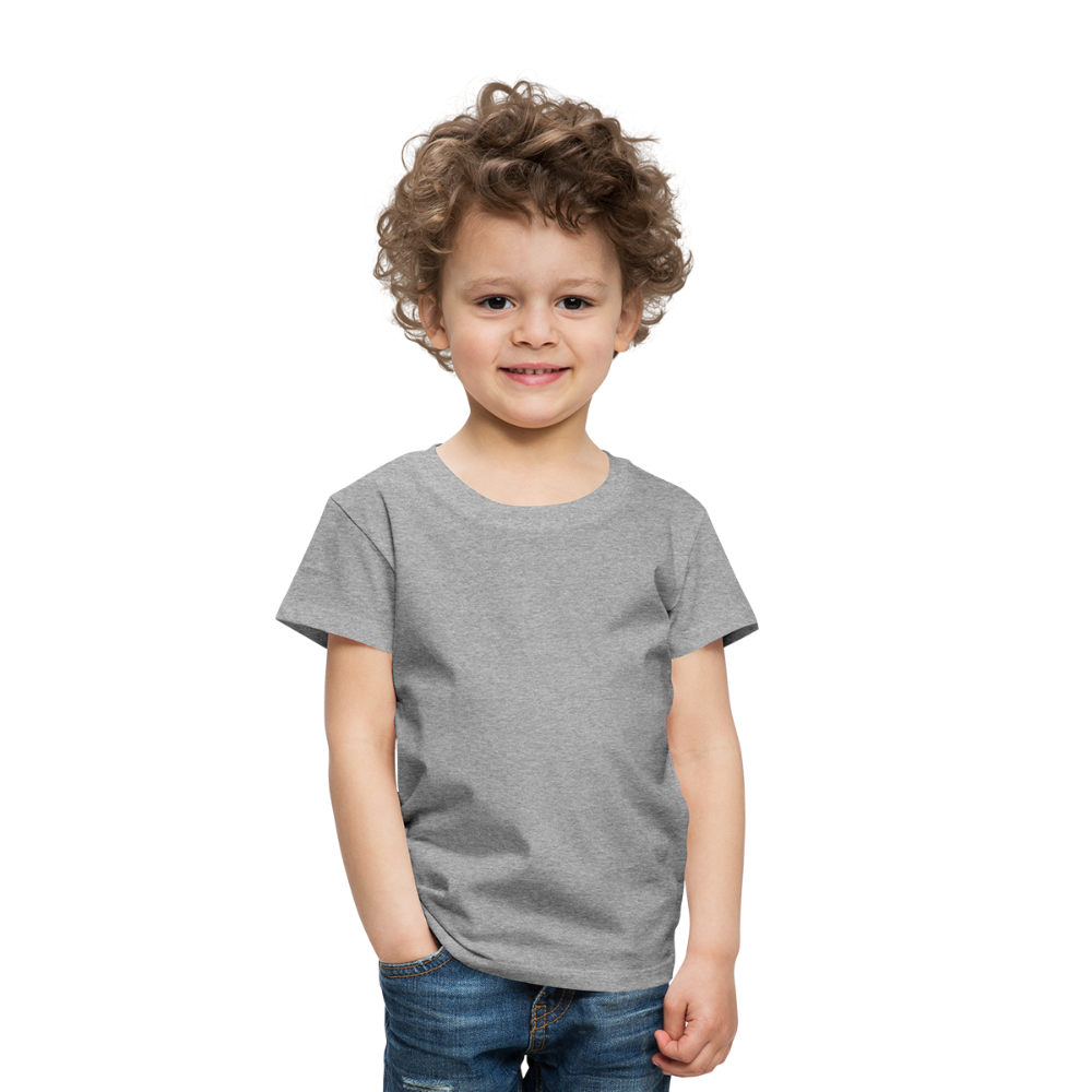 Maglietta Premium per bambini | Personalizzabile - grigio melange