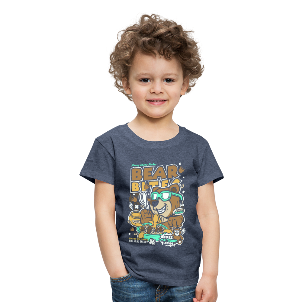 Maglietta Premium per bambini | Spreadshirt | Bear Bites - bluastro