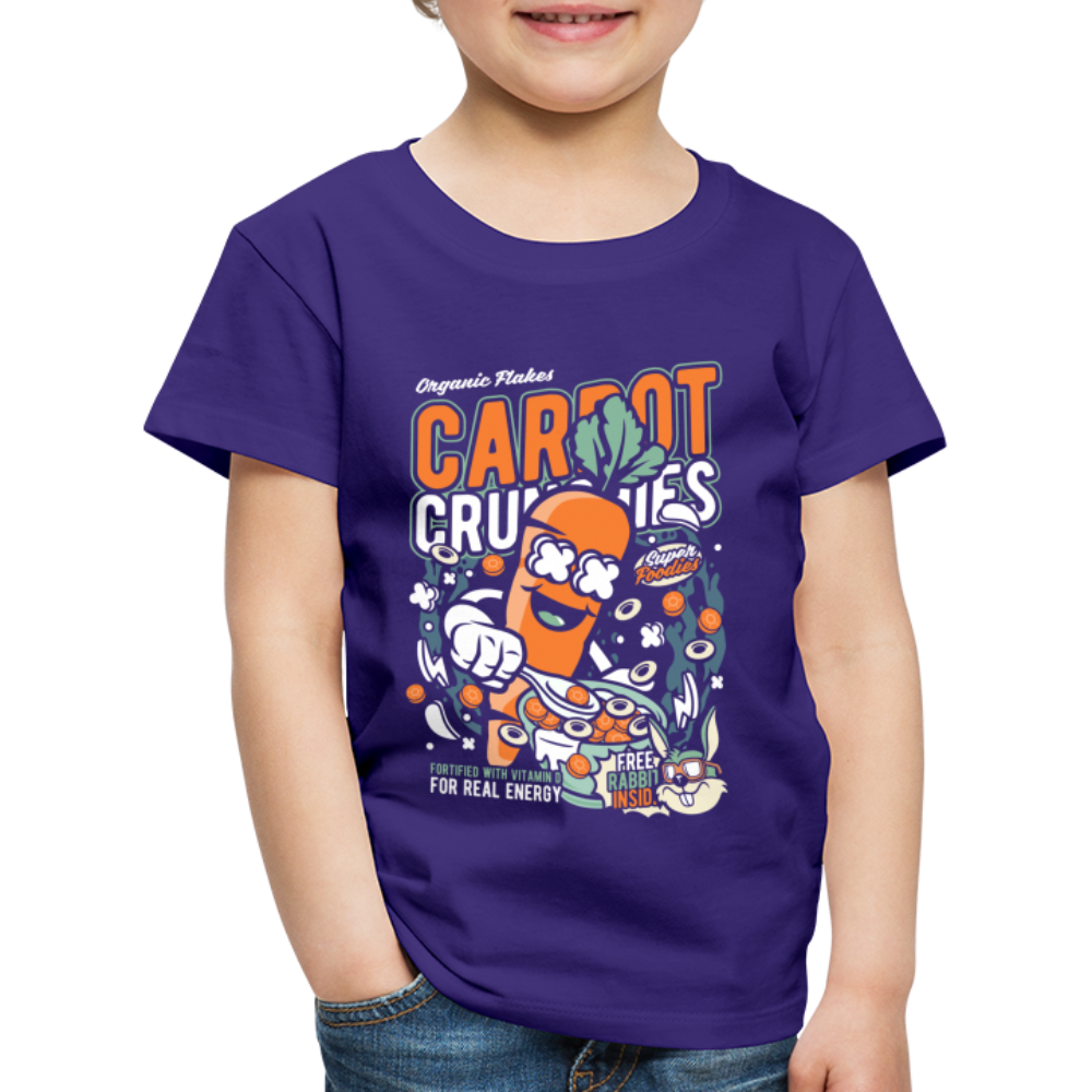 Maglietta Premium per bambini | Spreadshirt | Carrot Crunchies - viola