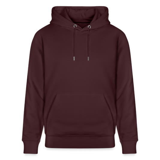 Felpa con cappuccio ecologica unisex CRUISER di Stanley/Stella | Personalizzabile - maroon