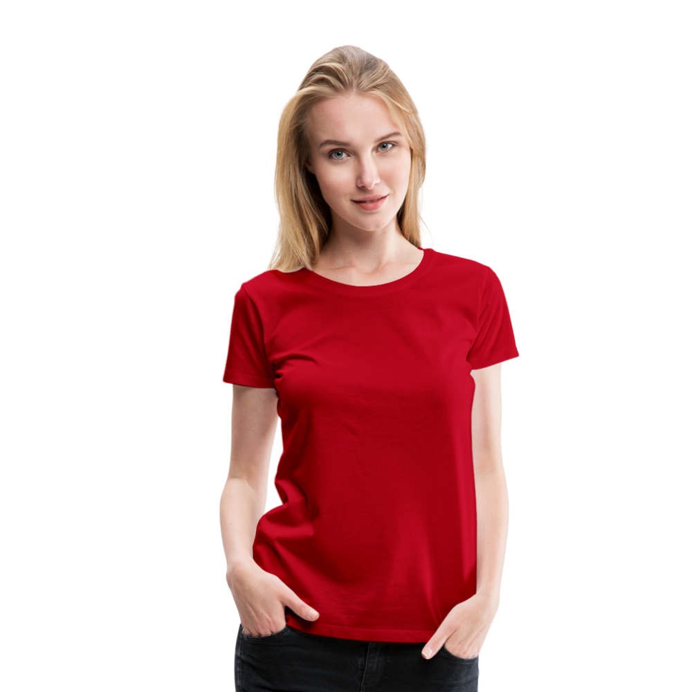 Maglietta Premium da donna | Spreadshirt - rosso