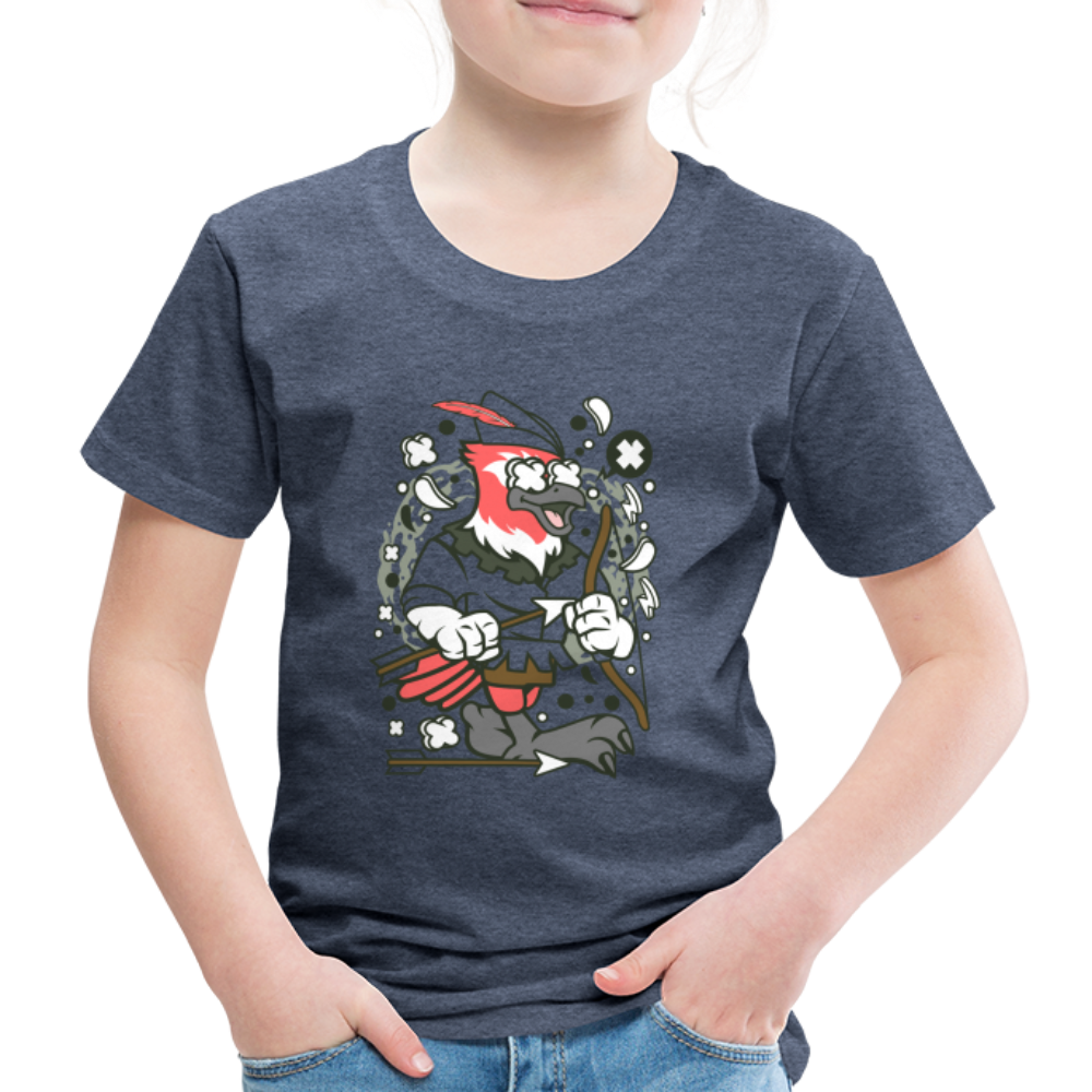 Maglietta Premium per bambini | Spreadshirt | Bird Robin - bluastro