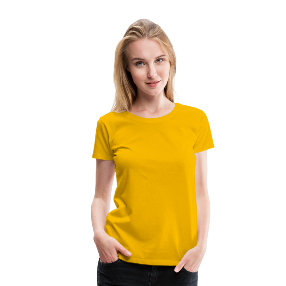 Maglietta Premium da donna | Spreadshirt - giallo sole